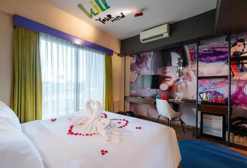 اتاق لوکس با چشمانداز شهر, Viva Dash Hotel Seminyak