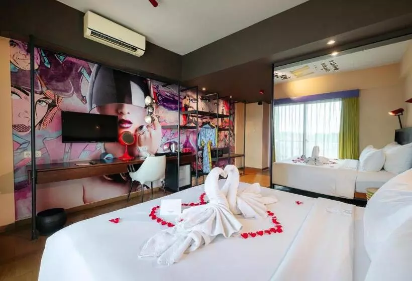 اتاق لوکس با چشمانداز شهر, Viva Dash Hotel Seminyak