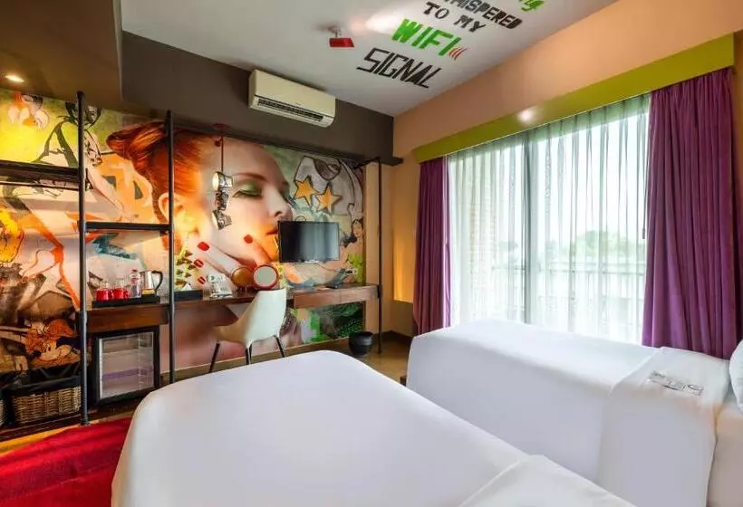 اتاق لوکس با چشمانداز شهر, Viva Dash Hotel Seminyak