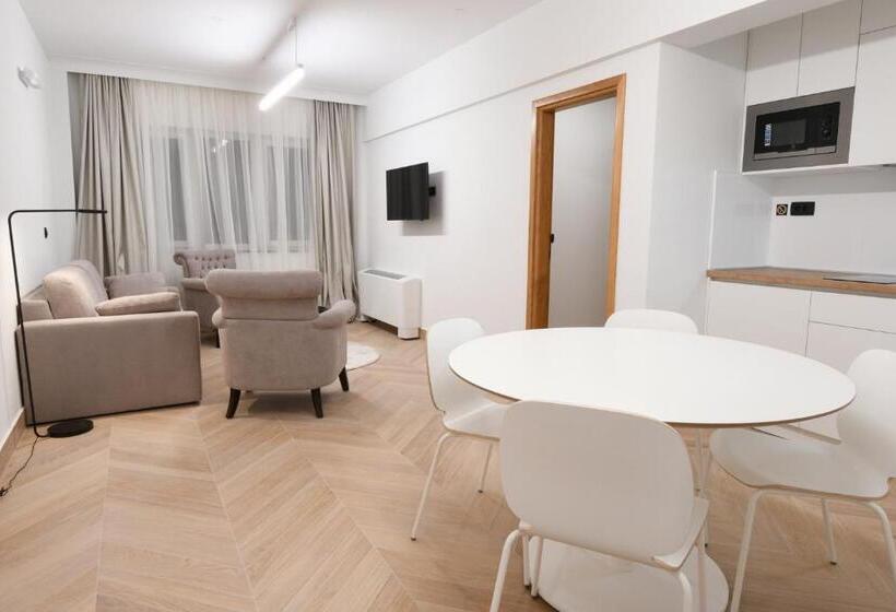 침실 1개 바다 전망 아파트, Aparthotel Milenij