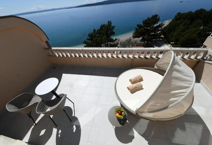 침실 1개 테라스 아파트, Aparthotel Milenij