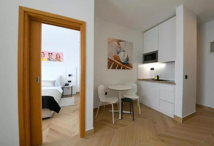 テラス付き1ベッドルームアパートメント, Aparthotel Milenij