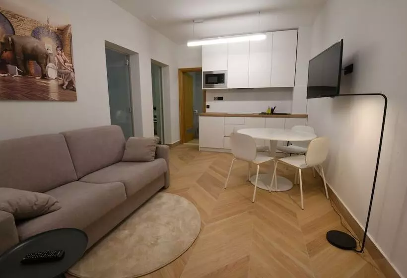 1ベッドルームアパートメント, Aparthotel Milenij