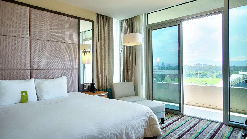 带大床的标准间, Hilton Garden Inn San Jose La Sabana