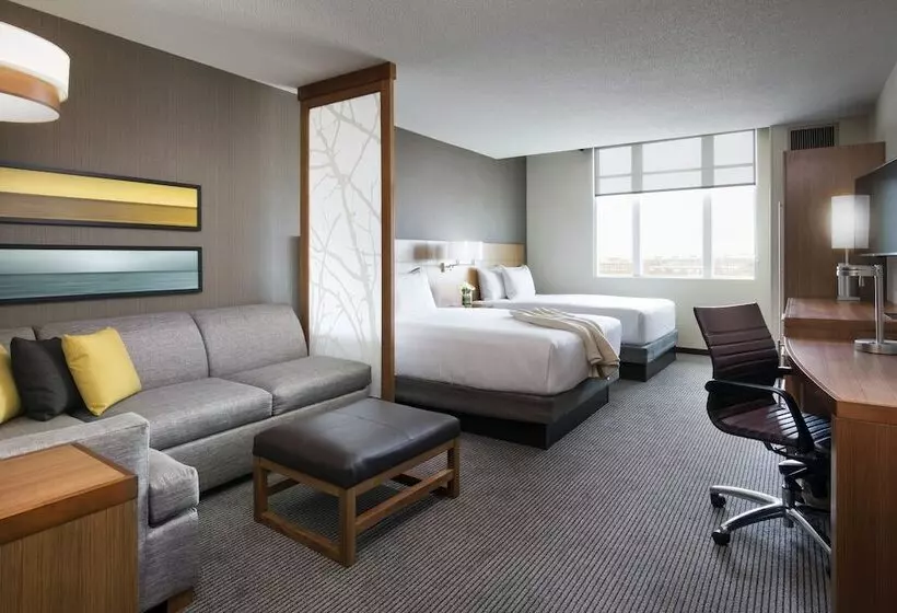 ２ダブルベッドのスタンダードルーム, Hyatt Place Charleston Historic District