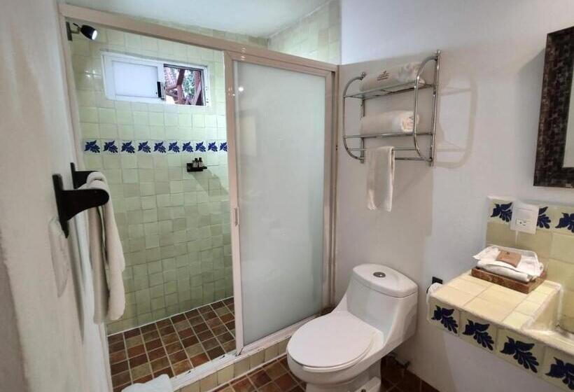 キングサイズベッドのデラックスルーム, La Joyita Cuernavaca