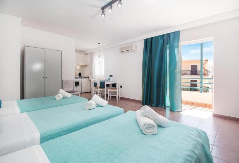 إستوديو قياسى مطلّ علي الحديقة, Kahlua Hotel Apartments