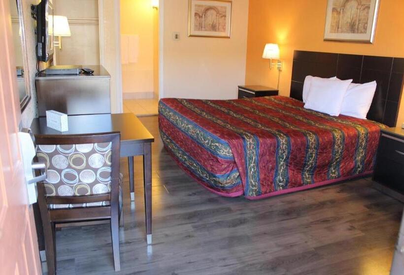 اتاق استاندارد با تخت بزرگ, Budget Inn Redwood City