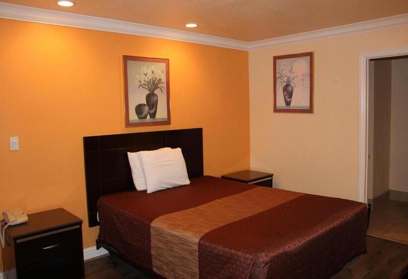 اتاق استاندارد با تخت بزرگ, Budget Inn Redwood City