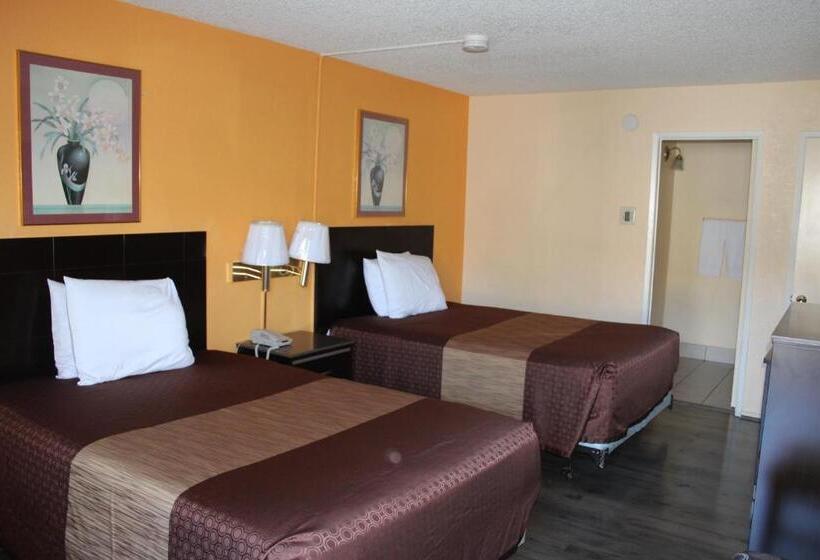 اتاق استاندارد با 2 تخت دوبل, Budget Inn Redwood City