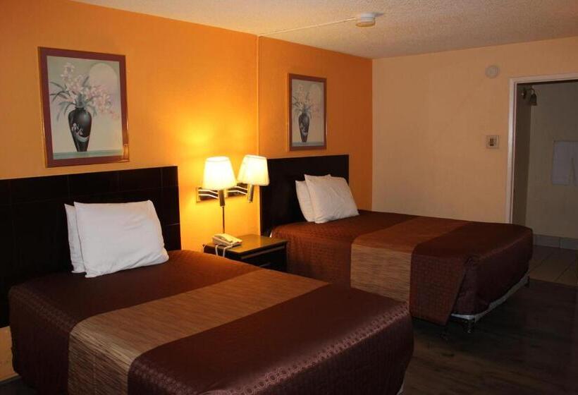 اتاق استاندارد با 2 تخت دوبل, Budget Inn Redwood City