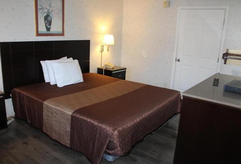 اتاق استاندارد با تخت بزرگ برای معلولان, Budget Inn Redwood City