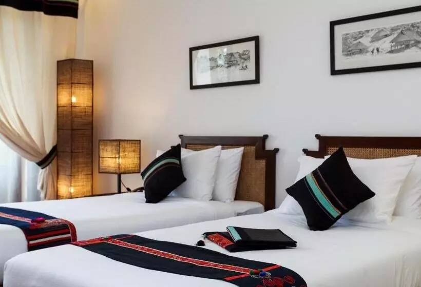 マウンテンビューデラックスルーム, Riverside Boutique Resort, Vang Vieng