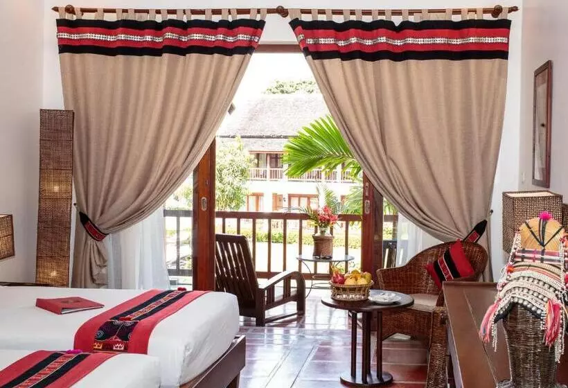 マウンテンビューデラックスルーム, Riverside Boutique Resort, Vang Vieng
