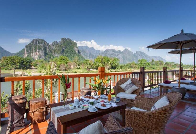 套房, Riverside Boutique Resort, Vang Vieng