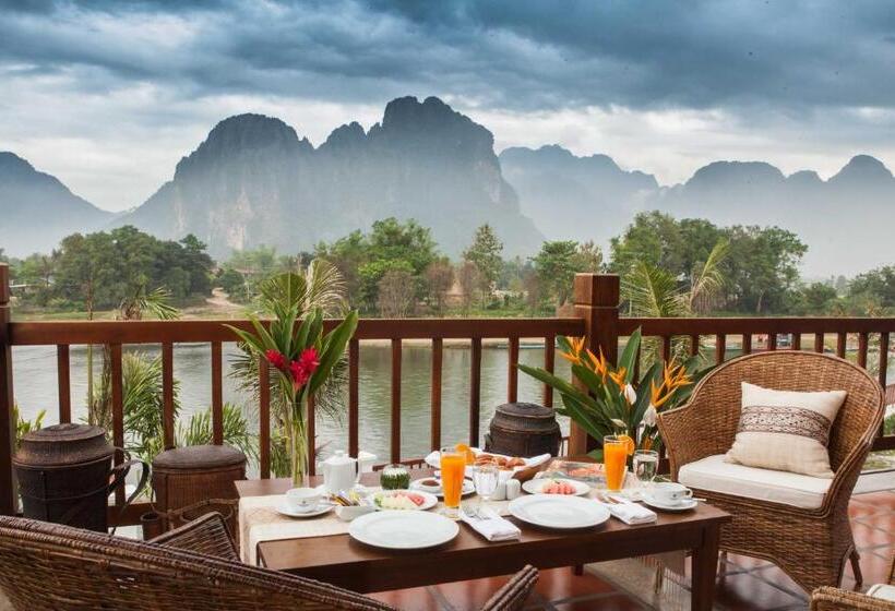 套房, Riverside Boutique Resort, Vang Vieng