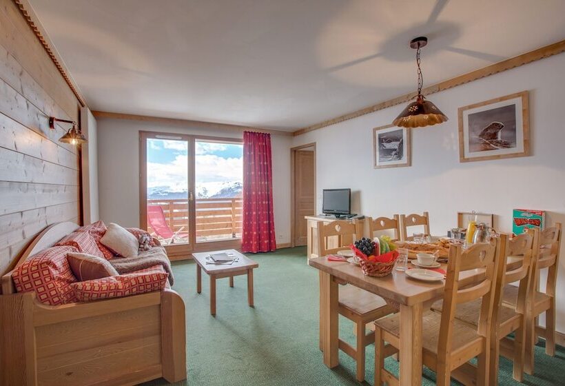 Апартаменты 2 Спальни, Résidence Le Sun Valley
