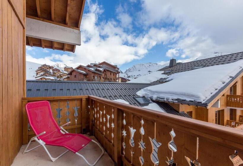 Апартаменты 4 Спальни, Résidence Le Sun Valley