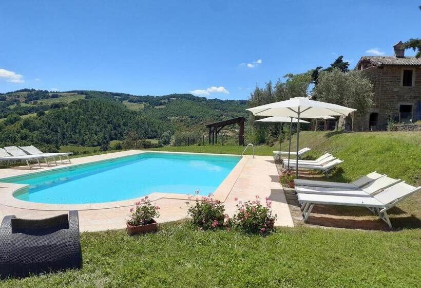 带2个卧室的公寓, Antica Residenza Montereano