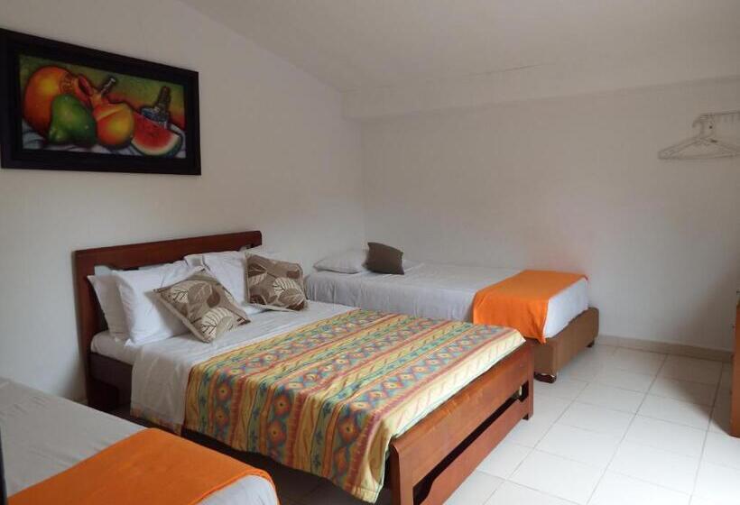 4인용 스탠다드 룸, Campestre Villa Yudy