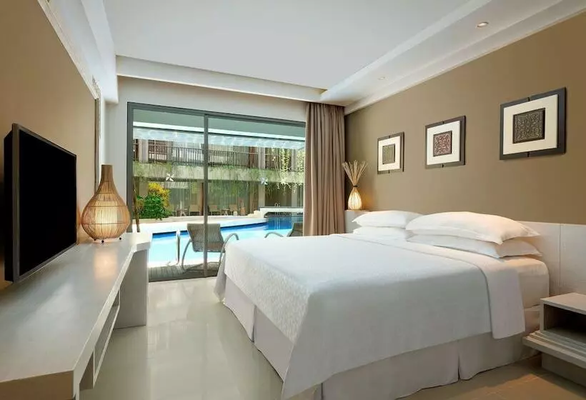 ダブルベッドスタンダードルーム, Four Points By Sheraton Bali, Kuta