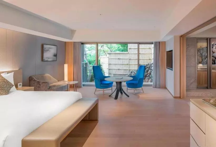 キングサイズベッドのスタンダードルーム, Suiran, A Luxury Collection Hotel, Kyoto
