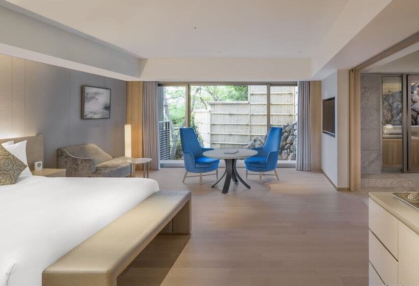 景色の見えるダブルベッドスタンダードルーム, Suiran, A Luxury Collection Hotel, Kyoto