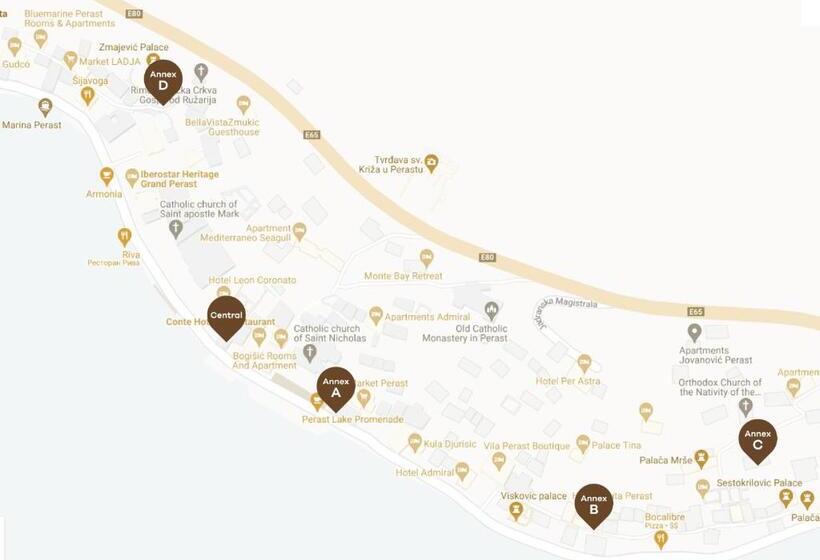 سوییت جونیور با چشم‌انداز دریا, Conte Hotel & Restaurant