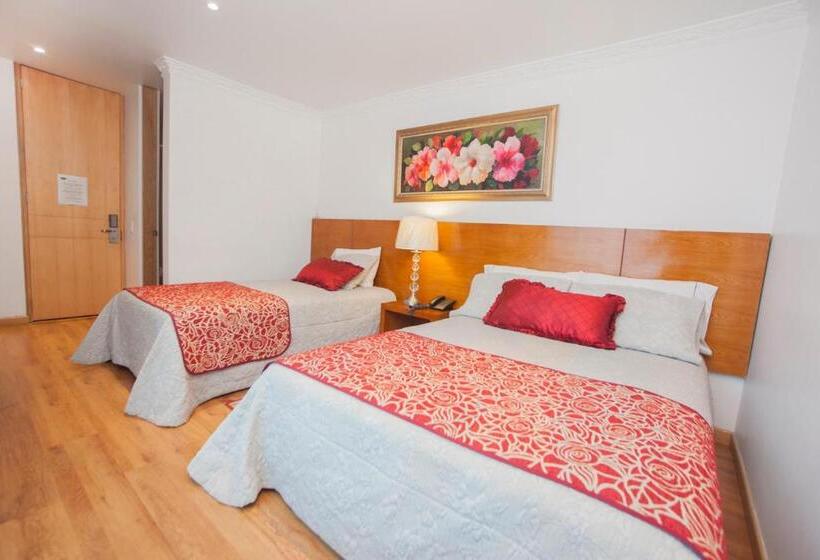 4인용 스탠다드 룸, Casa Mahanaim Colferias, Bogotá