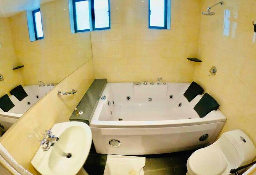 디럭스 스위트 킹 침대, Casa Mahanaim Colferias, Bogotá