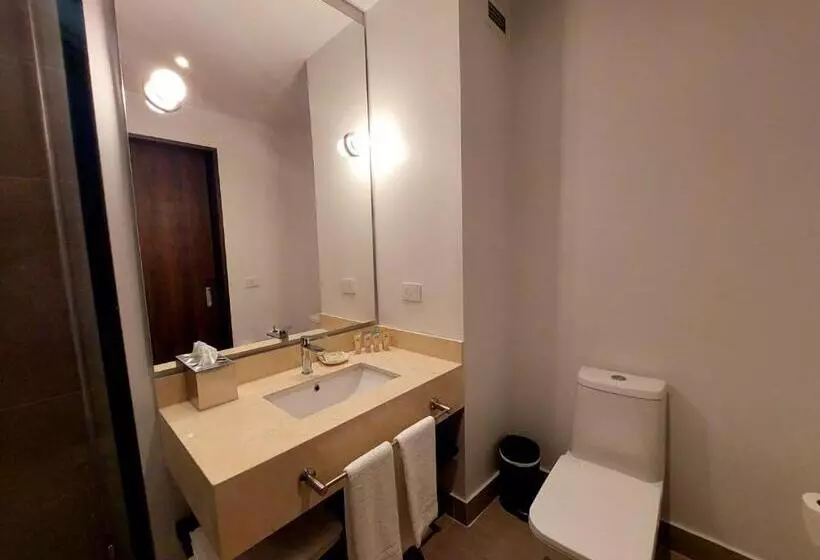 キングサイズベッドのスタンダードルーム, Courtyard By Marriott Santiago Airport