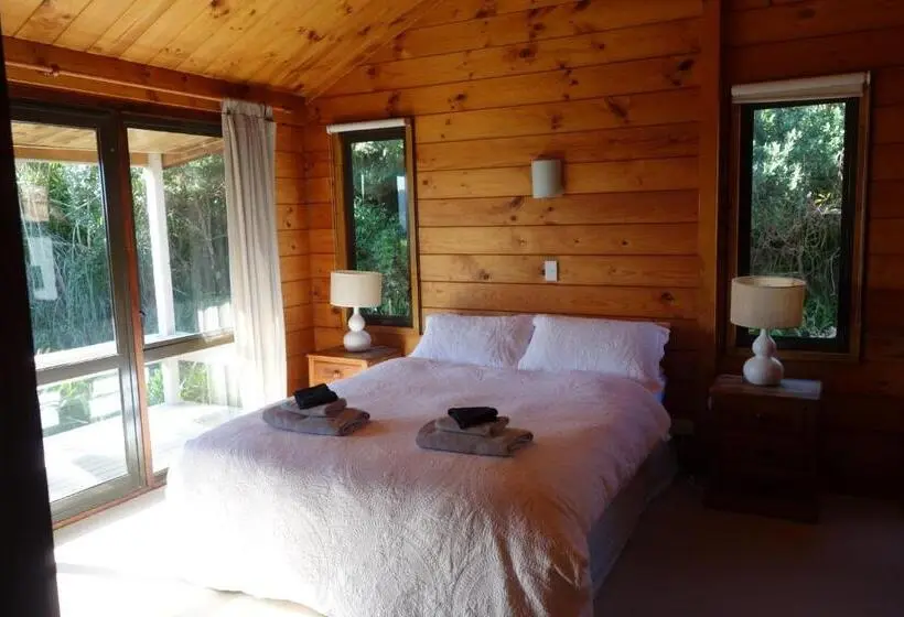 オーシャンビューの1ベッドルームビラ, Waiheke Island Vineyard Holiday Houses