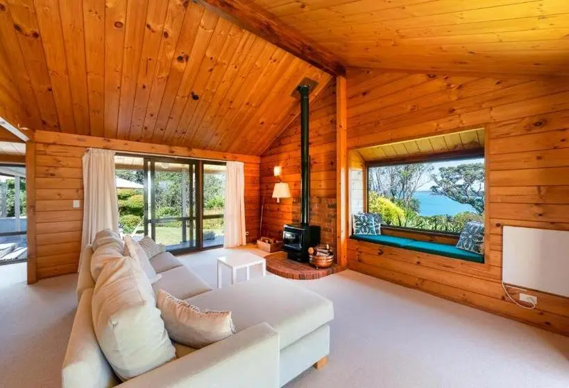 オーシャンビューの1ベッドルームビラ, Waiheke Island Vineyard Holiday Houses