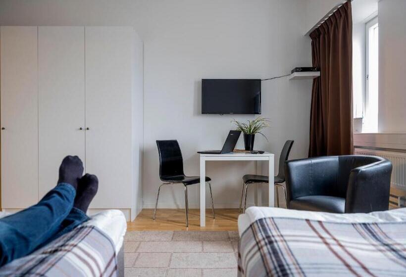غرفة إقتصادية, Slagsta Gate Hotell