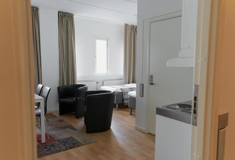 غرفة إقتصادية رباعية, Slagsta Gate Hotell