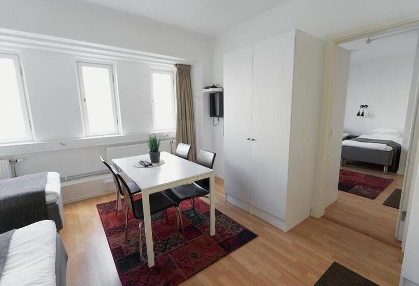 غرفة إقتصادية رباعية, Slagsta Gate Hotell
