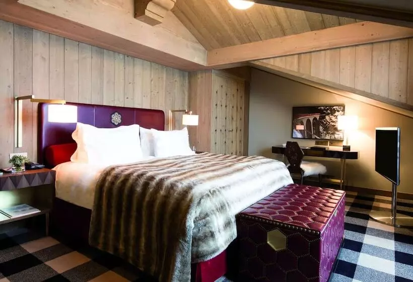 デラックスルーム, L Apogée Courchevel   An Oetker Collection