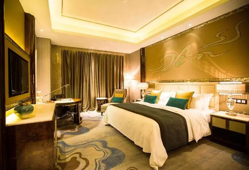 Deluxe-huone King-vuode, Wanda Vista Lanzhou