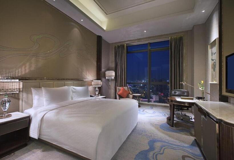 חדר דחוקס עם מיטת קינג, Wanda Vista Lanzhou