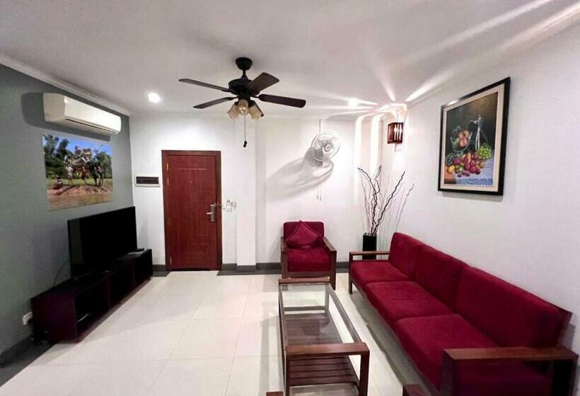 バルコニー付き1ベッドルームアパートメント, Vista Angkor Residence