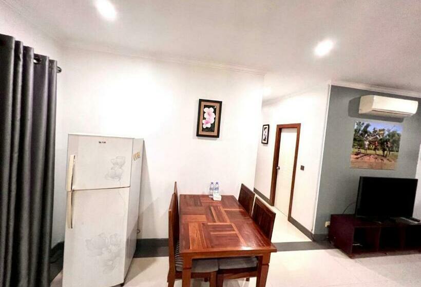 バルコニー付き1ベッドルームアパートメント, Vista Angkor Residence