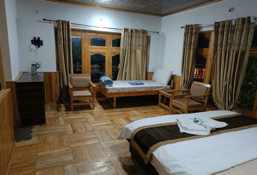 غرفة ديلوكس مزودة بشرفة, Himalayan Regal House