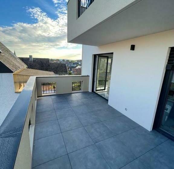 חדר סטנדרט עם מרפסת, Pension Hammer