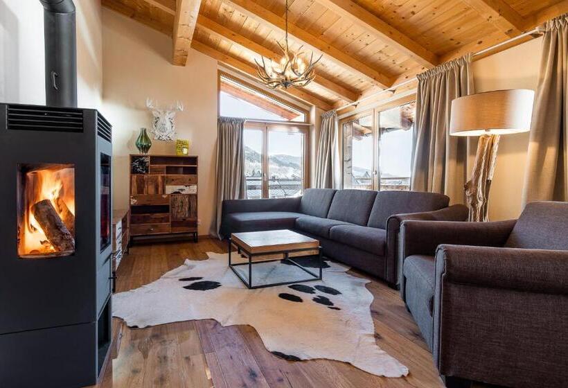 דירת פנטהאוז 1 חדרי שינה, Das Wildkogel - Wildkogel Resorts