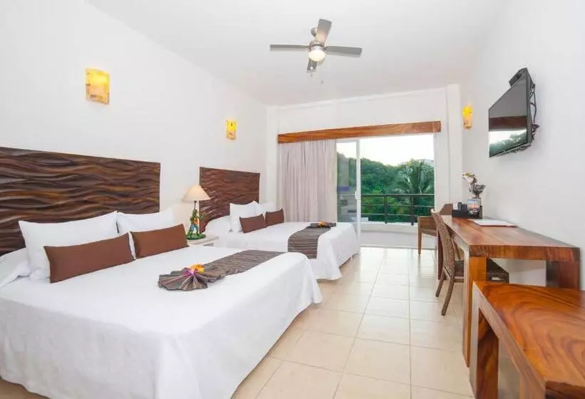 اتاق استاندارد با چشم‌انداز, Quinta Bella Huatulco