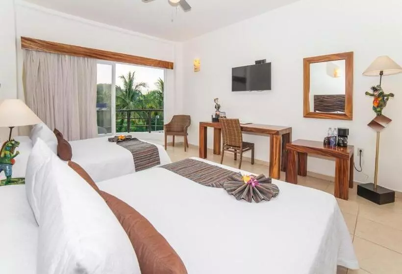 اتاق استاندارد با چشم‌انداز, Quinta Bella Huatulco
