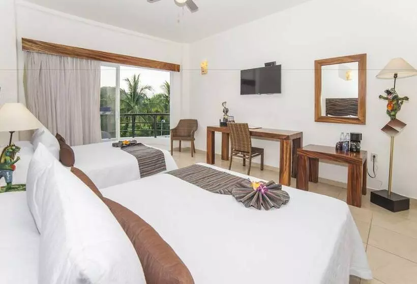 اتاق استاندارد با 2 تخت دوبل, Quinta Bella Huatulco