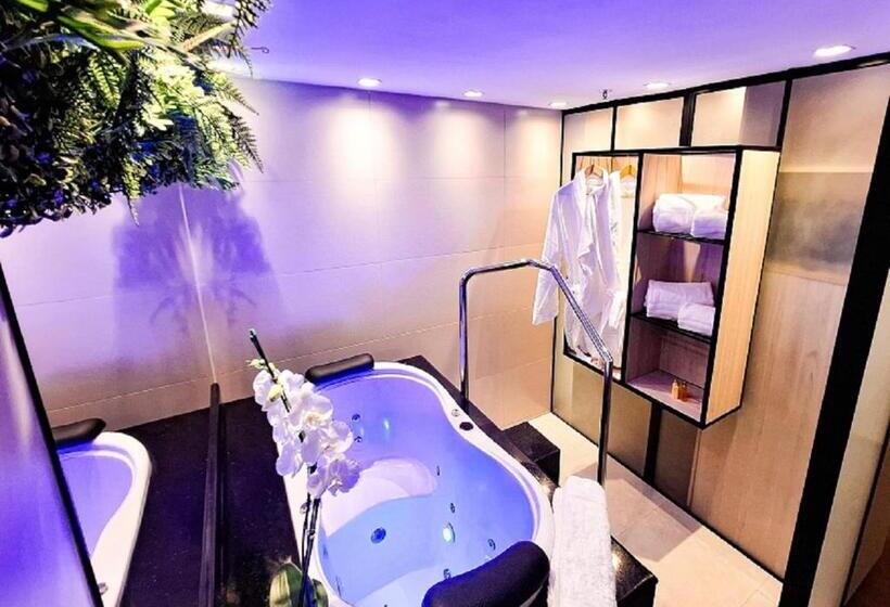 חדר דלוקס עם מיטת קינג, Esuites Virgínia Luxemburgo