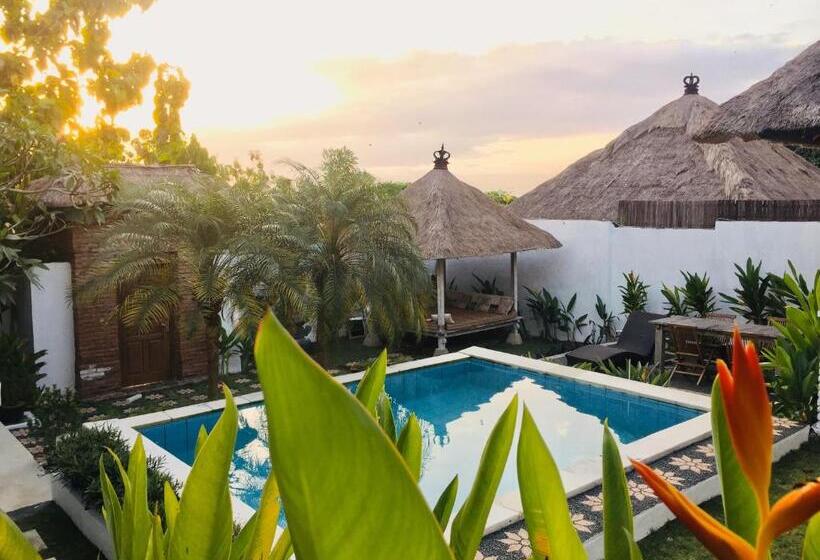 标准间带游泳池, Villa Santai Bali