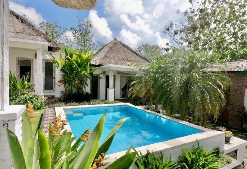 标准间带游泳池, Villa Santai Bali